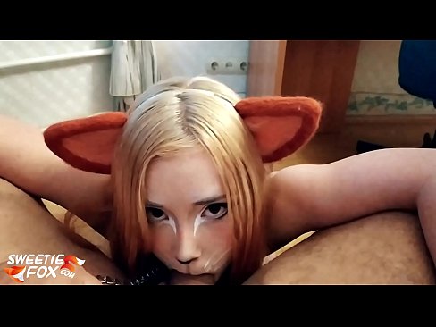 ❤️ Kitsune svelge pikk og cum i munnen ☑ Pornovideo ved no.fullpornercom.ru ﹏
